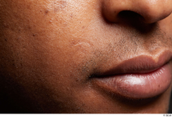 Face Mouth Nose Cheek Skin Man Black Scar Studio photo references
